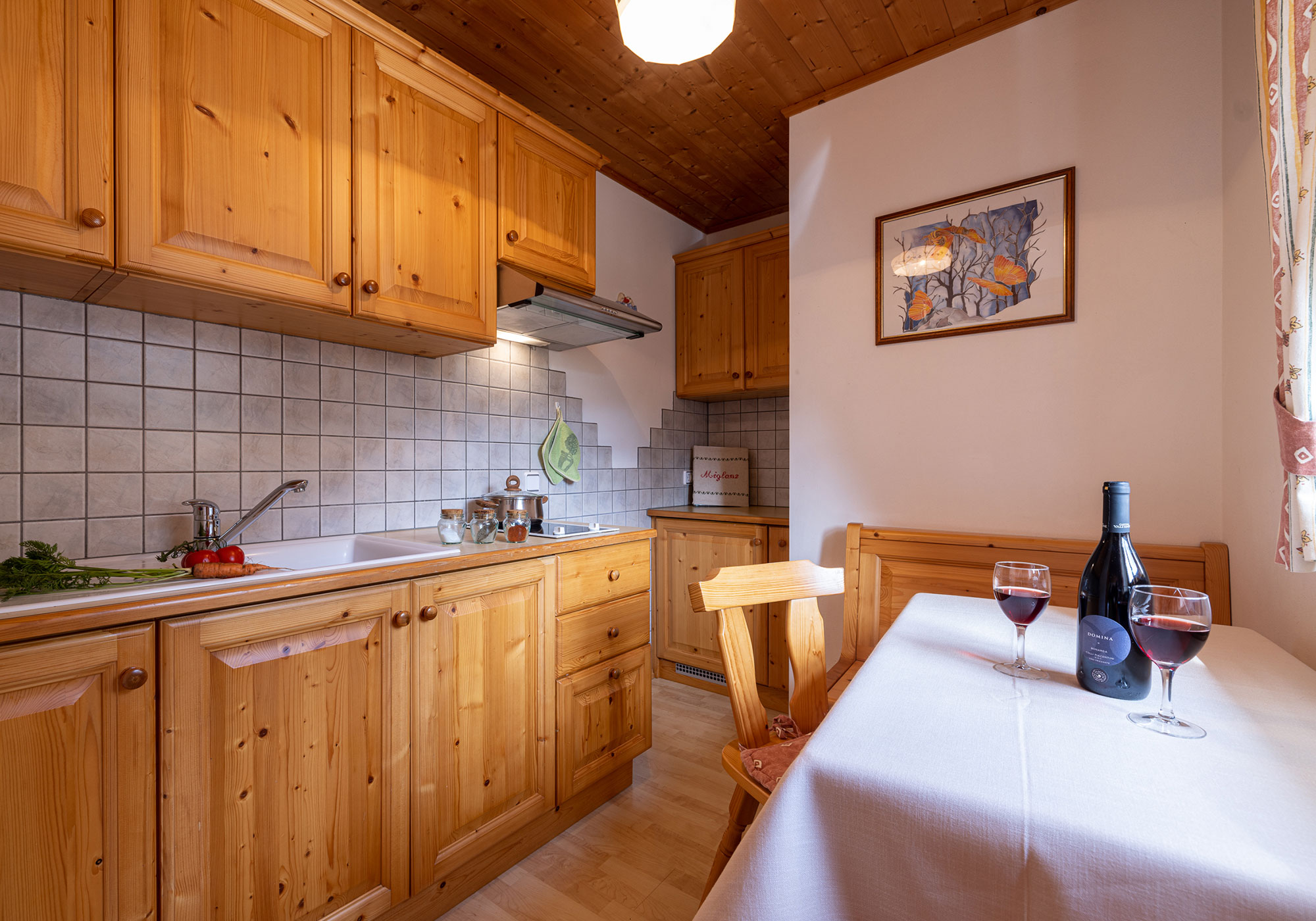 Cucina appartamento Sass de Putia